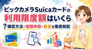 ビックカメラSuicaカードの利用限度額はいくら?確認方法・増額申請・審査を徹底解説