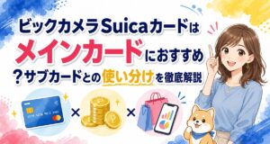 ビックカメラSuicaカードはメインカードにおすすめ?サブカードとの使い分けを徹底解説