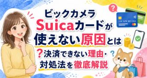 ビックカメラSuicaカードが使えない原因とは?決済できない理由・対処法を徹底解説