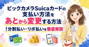 ビックカメラSuicaカードの支払い方法をあとから変更する方法!分割払い・リボ払いを徹底解説