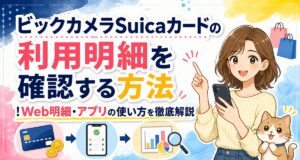ビックカメラSuicaカードの利用明細を確認する方法!Web明細・アプリの使い方を徹底解説