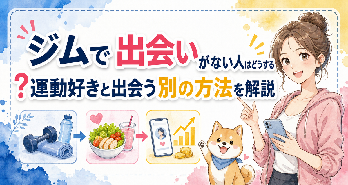 ジムで出会いがない人はどうする?運動好きと出会う別の方法を解説