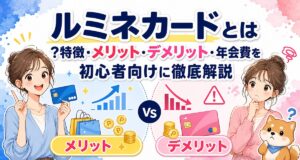 ルミネカードとは?特徴・メリット・デメリット・年会費を初心者向けに徹底解説