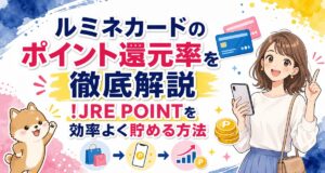 ルミネカードのポイント還元率を徹底解説!JRE POINTを効率よく貯める方法