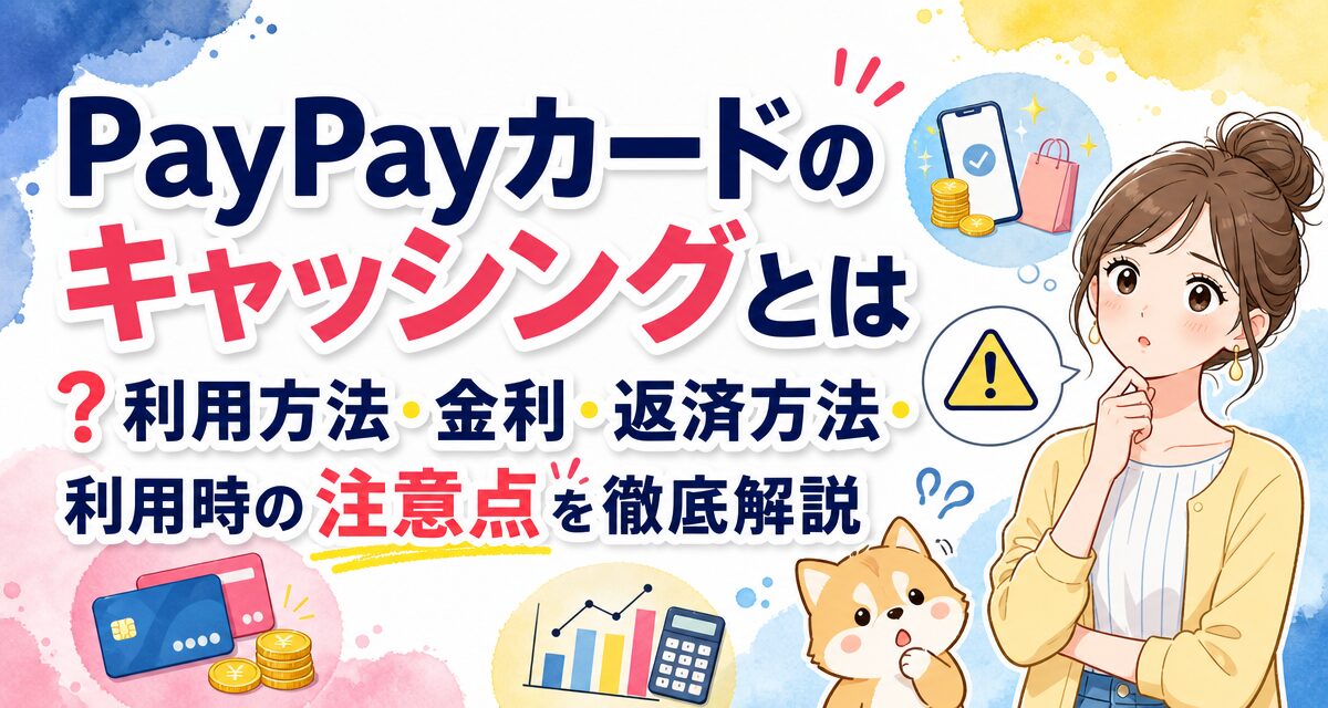PayPayカードのキャッシングとは?利用方法・金利・返済方法・利用時の注意点を徹底解説