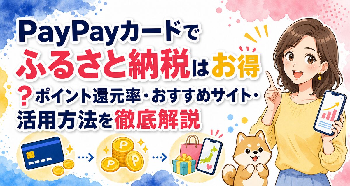 PayPayカードでふるさと納税はお得?ポイント還元率・おすすめサイト・活用方法を徹底解説