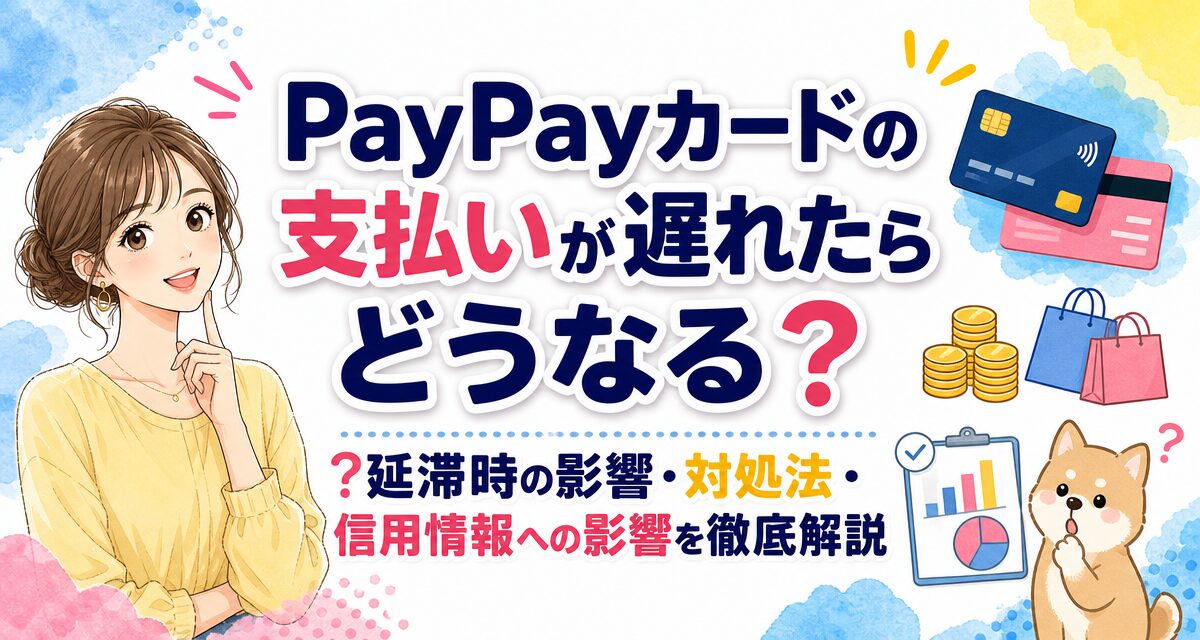 PayPayカードの支払いが遅れたらどうなる?延滞時の影響・対処法・信用情報への影響を徹底解説
