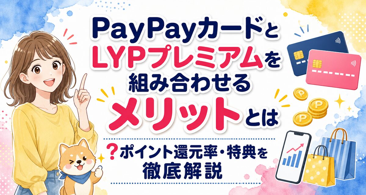 PayPayカードとLYPプレミアムを組み合わせるメリットとは?ポイント還元率・特典を徹底解説