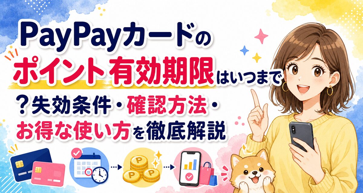 PayPayカードのポイント有効期限はいつまで?失効条件・確認方法・お得な使い方を徹底解説