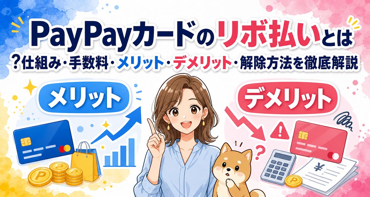 PayPayカードのリボ払いとは?仕組み・手数料・メリット・デメリット・解除方法を徹底解説